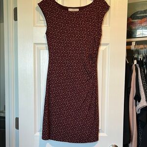 Maroon LOFT dress